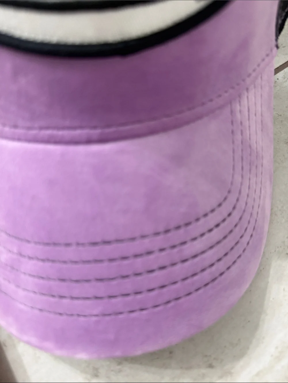 Von Dutch Lavender & Black Mesh Logo Cap nwt ..one size …unisex